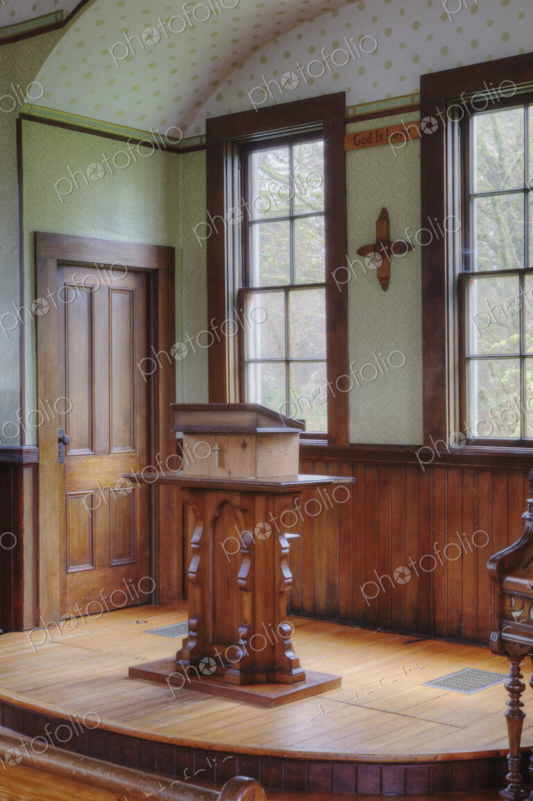 Pulpit, Oysterville Babtist Church