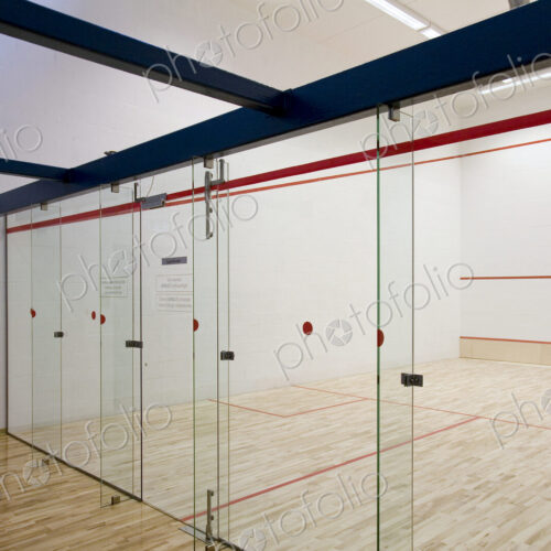 Racquetball Court Glass Divider