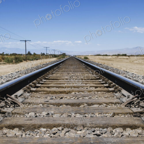 Railroad Tracks in the Countryside Railroad Tracks in the Countryside