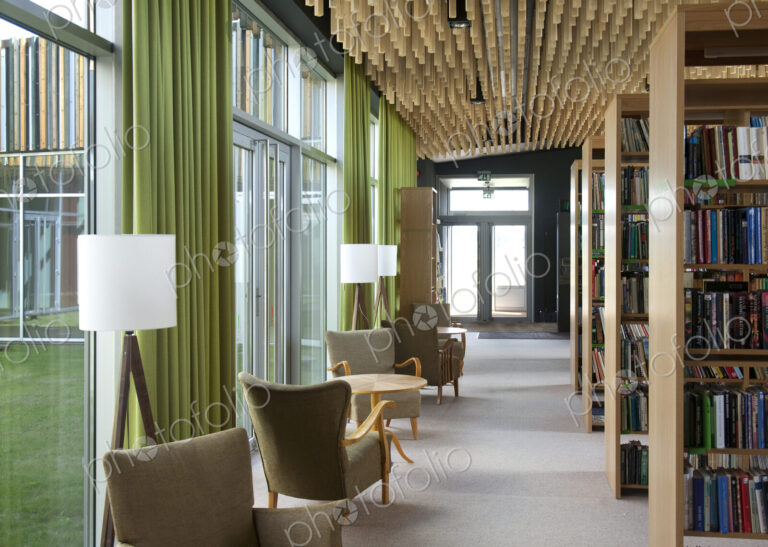 Reading Chairs at a Library