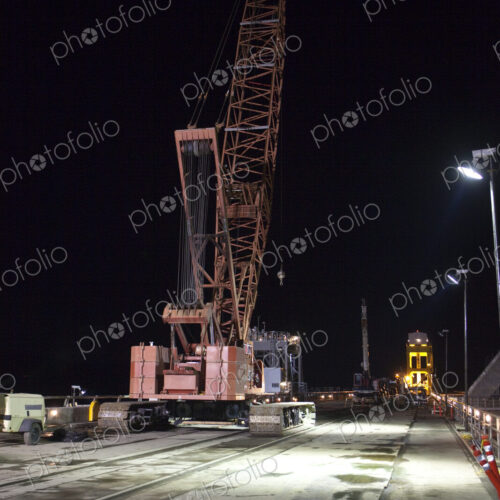 Red Construction Crane Red Construction Crane