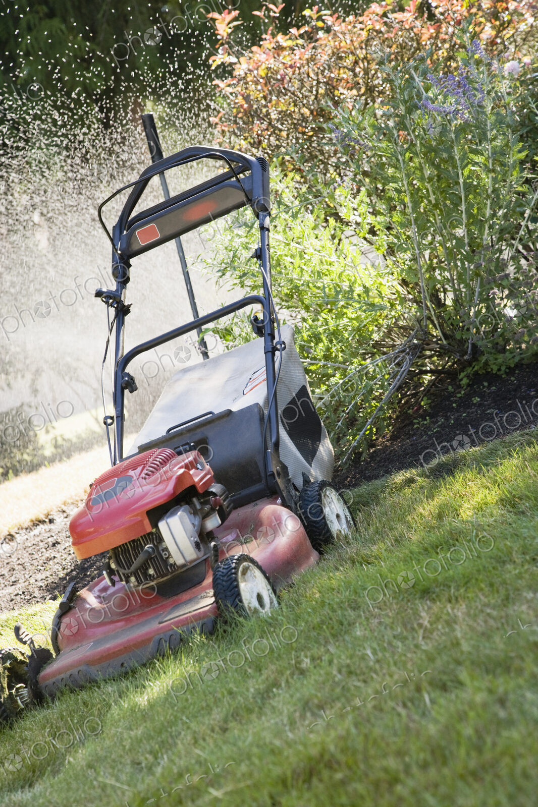 Red Lawnmower
