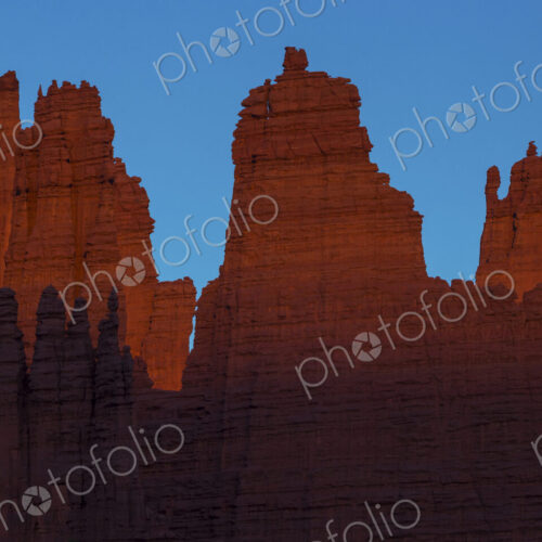 Red rock cliffs near Moab, Utah, USA