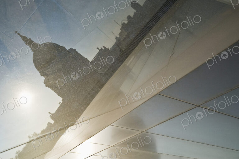 Reflection of St Paul's Cathedral