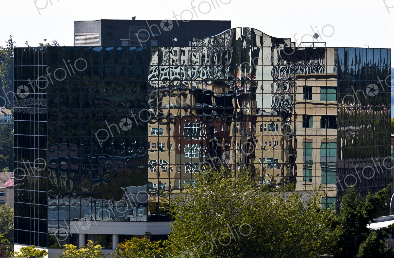Reflective Office Building