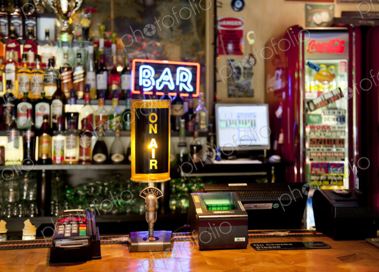 Register at an American Style Bar