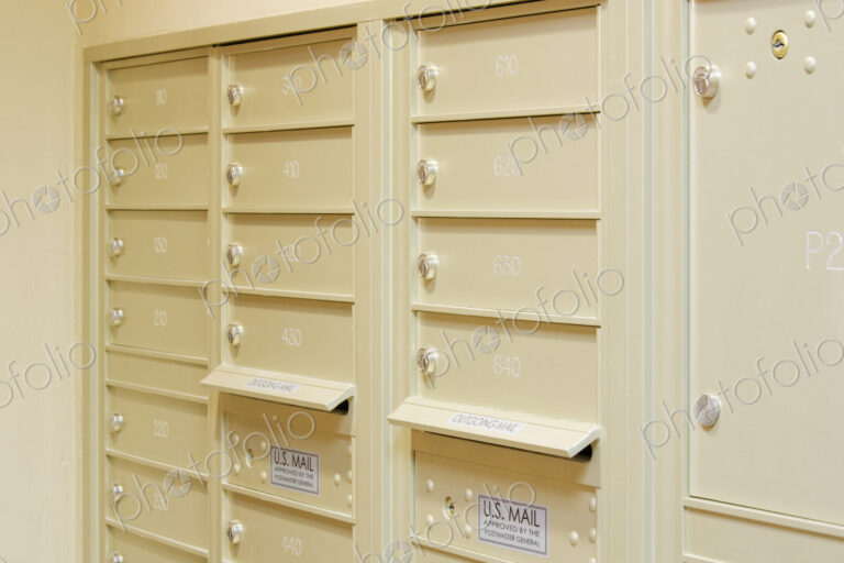 Residential Mailboxes in Apartment Building