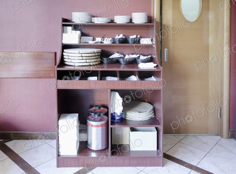 Restaurant Dishware Cupboard