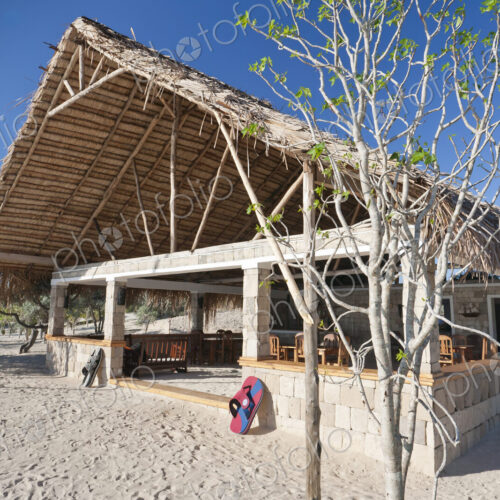 Restaurant of resort in Tsifota,