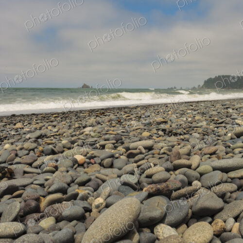 Rialto Beach, Olympic National Park, Mora, surface of a pebble beach Rialto Beach, Olympic National Park, Mora, surface of a pebble beach