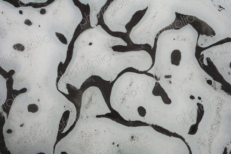 River sand on aufeis, Kongakut River Region, Alaska