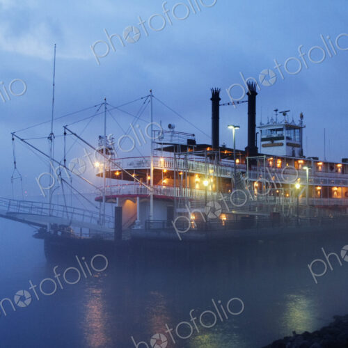 Riverboat at Night