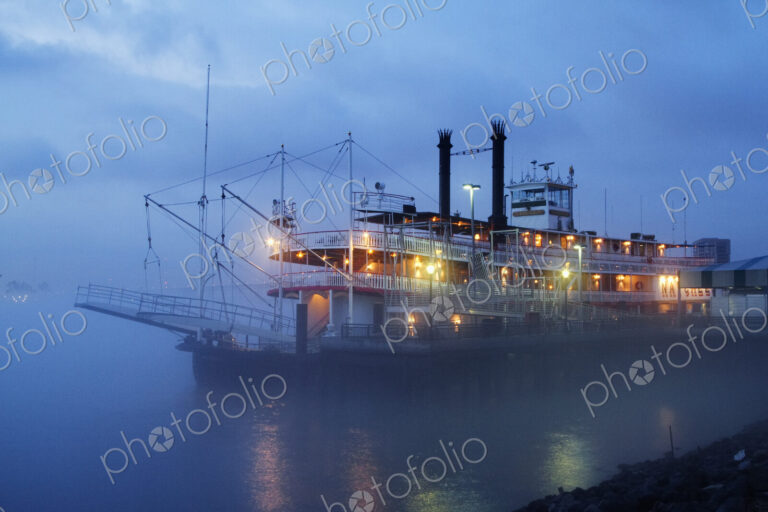 Riverboat at Night