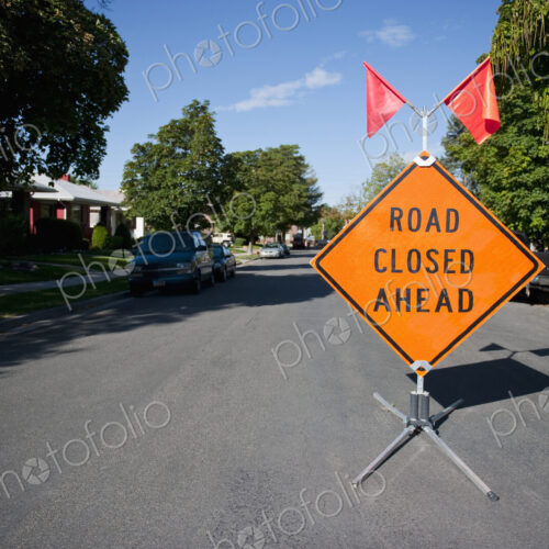 Road Closed Sign Road Closed Sign
