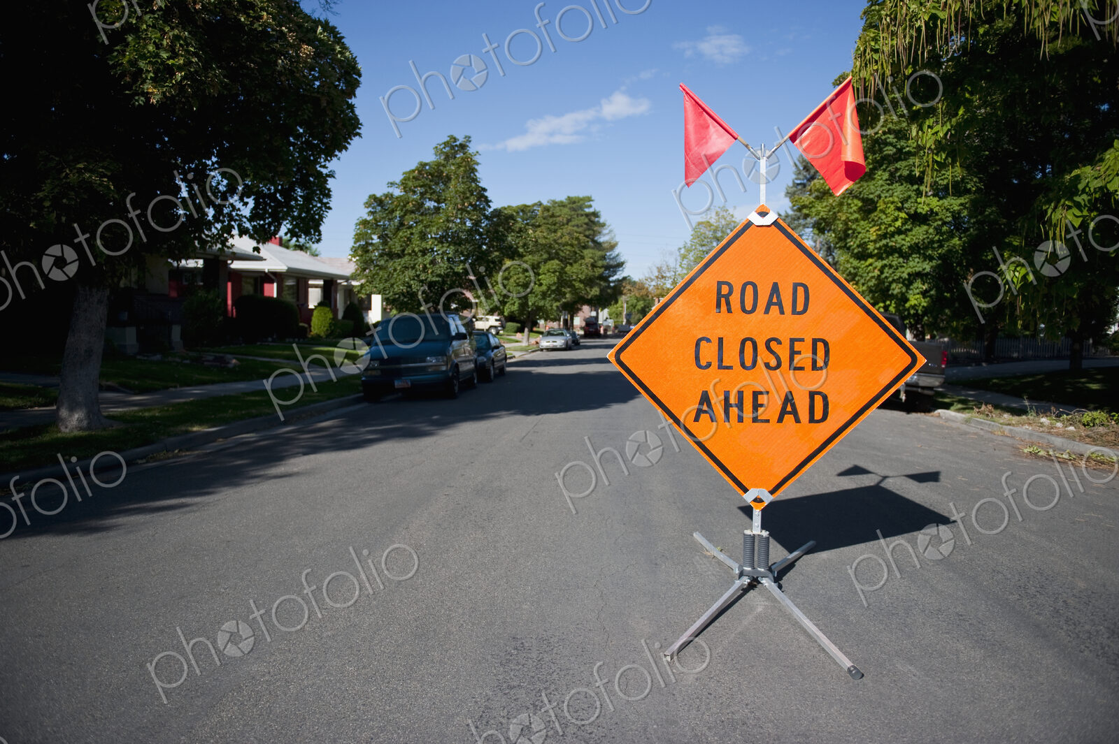 Road Closed Sign
