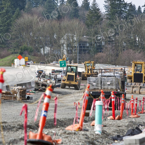 Road Construction on a Freeway Road Construction on a Freeway