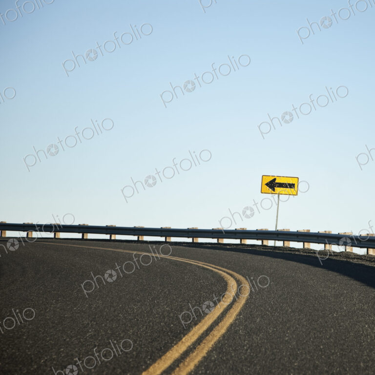 Road Curving Left