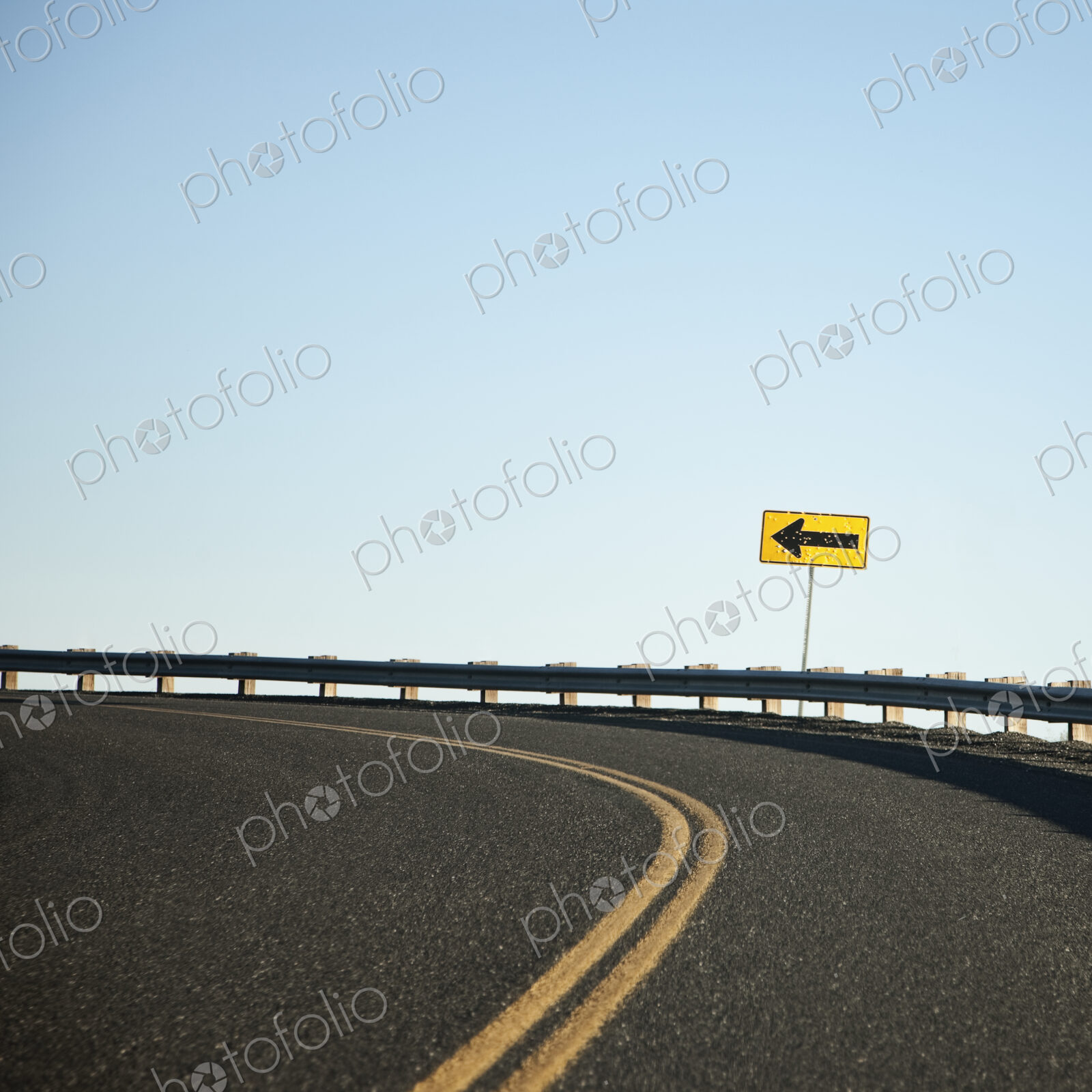 Road Curving Left