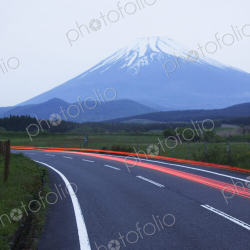 Road Near Mount Fuji