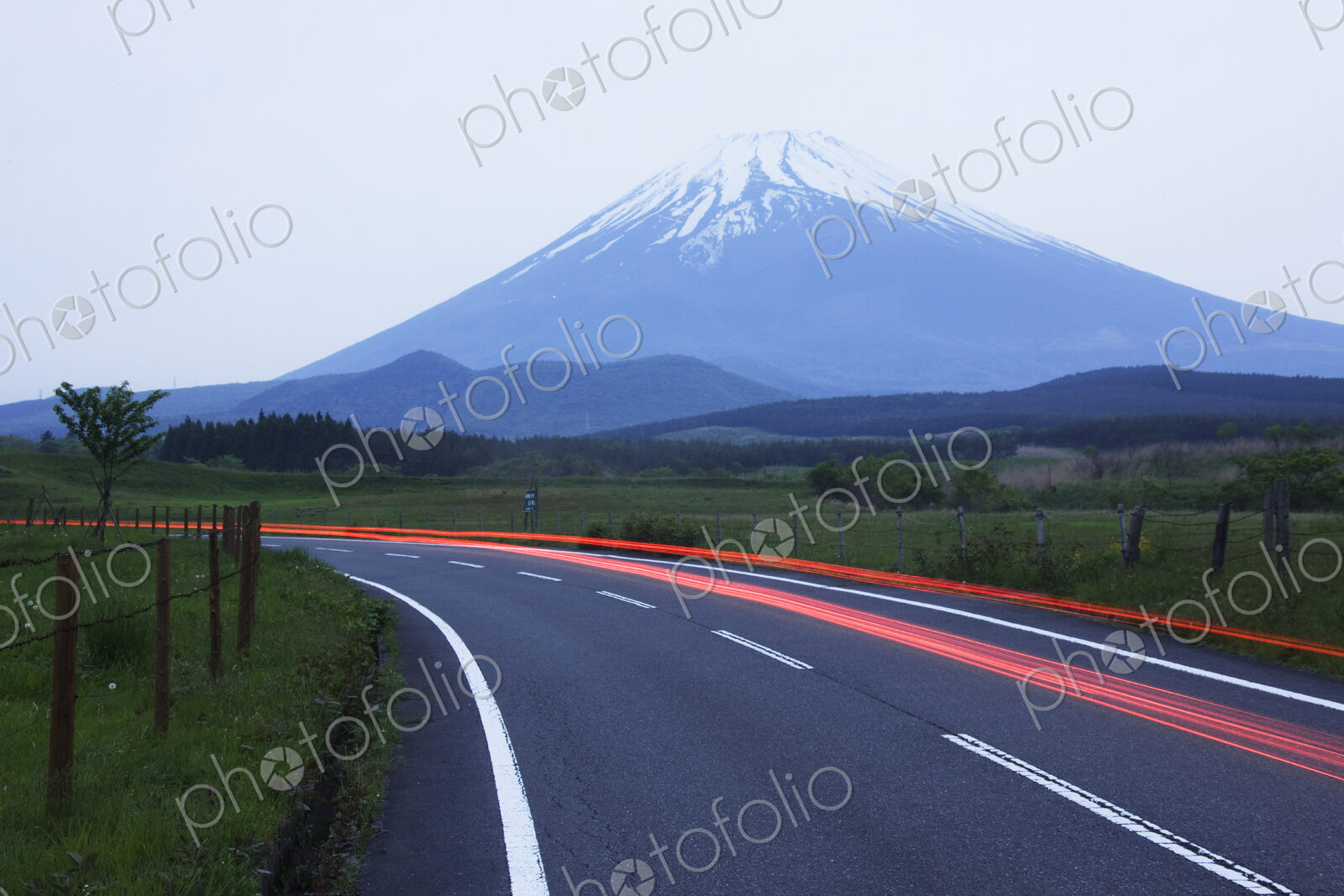 Road Near Mount Fuji