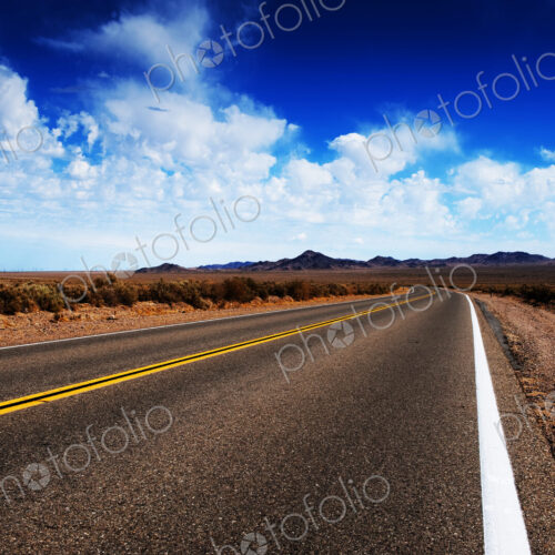 Road Through Rural Area Road Through Rural Area