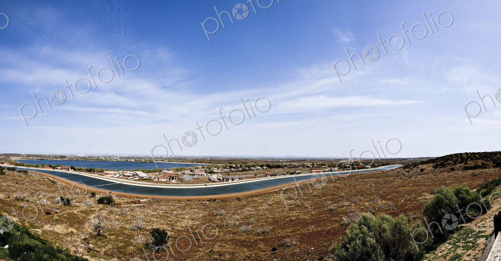 Road in a High Desert Landscape