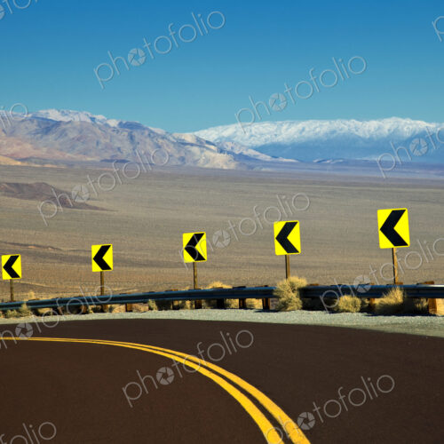 Road through Desert