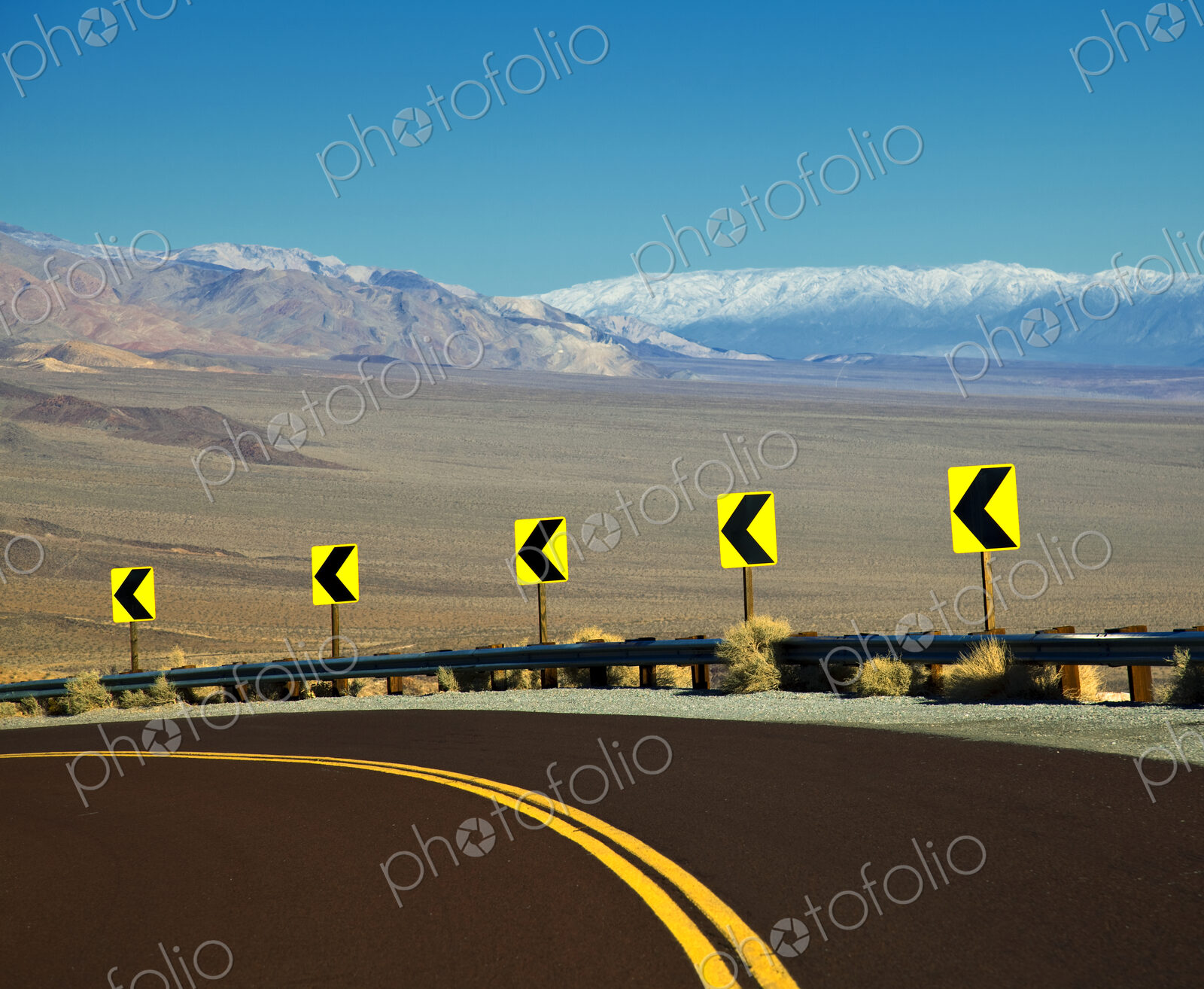 Road through Desert