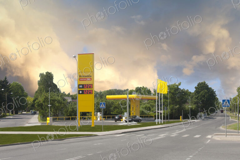 Roadside Gas Station