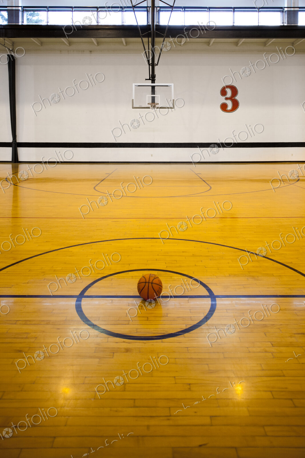 Rochester, NY / Basketball on Court