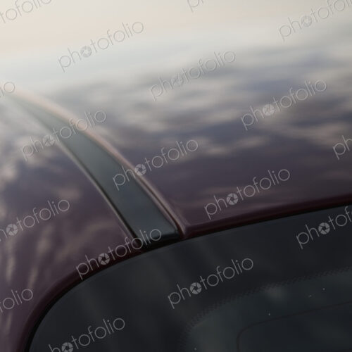 Roofline and Rear Windshield of Car