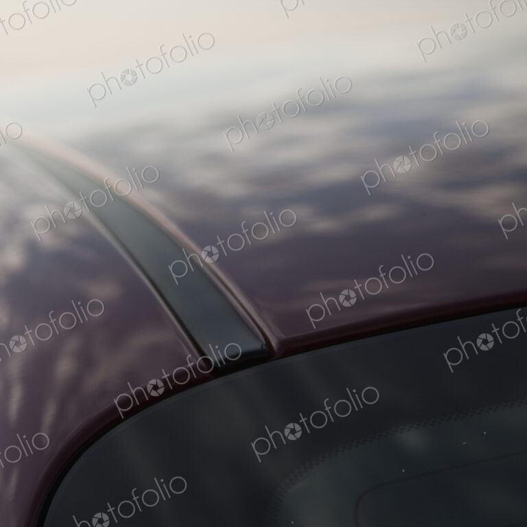 Roofline and Rear Windshield of Car