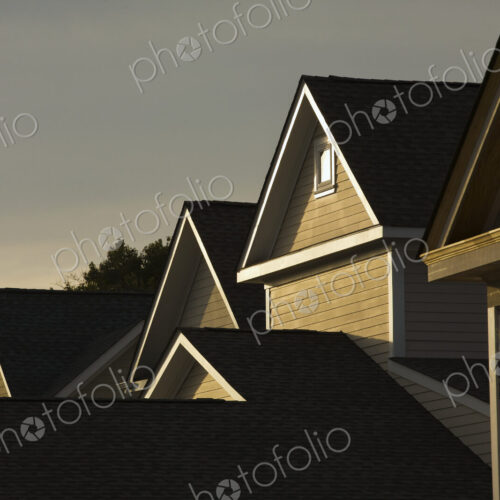 Rooflines At Sunset Rooflines At Sunset