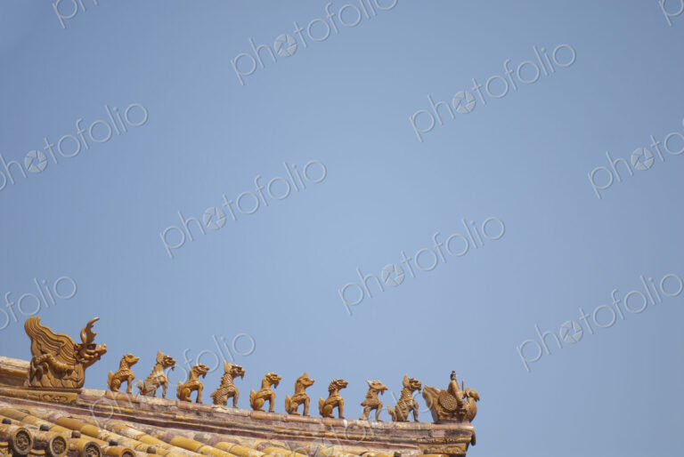 Rooftop Statues