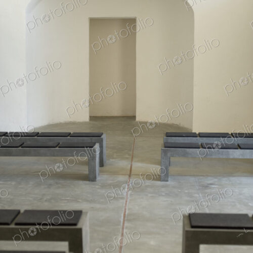 Room With Benches And Arched Niche Room With Benches And Arched Niche