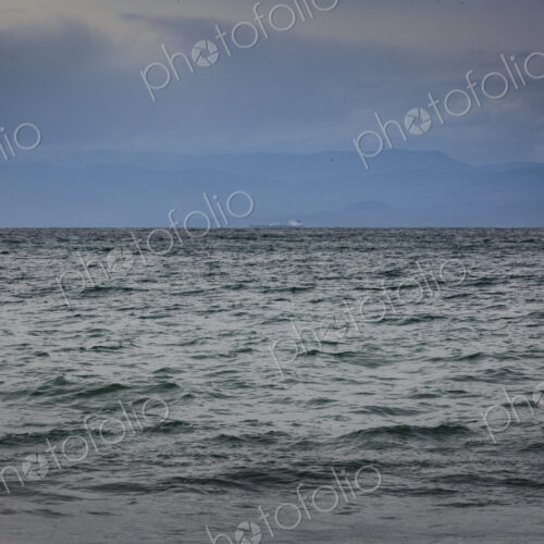 Rough water on Puget Sound, Seattle, WA USA