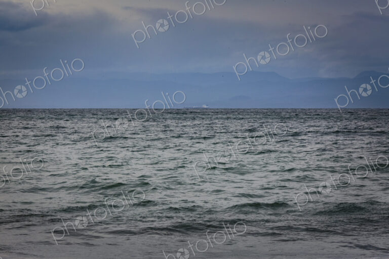 Rough water on Puget Sound, Seattle, WA USA