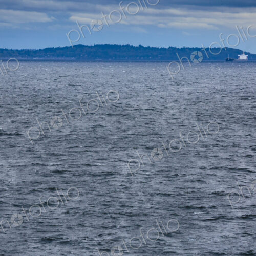 Rough water on Puget Sound, Seattle, WA USA Rough water on Puget Sound, Seattle, WA USA