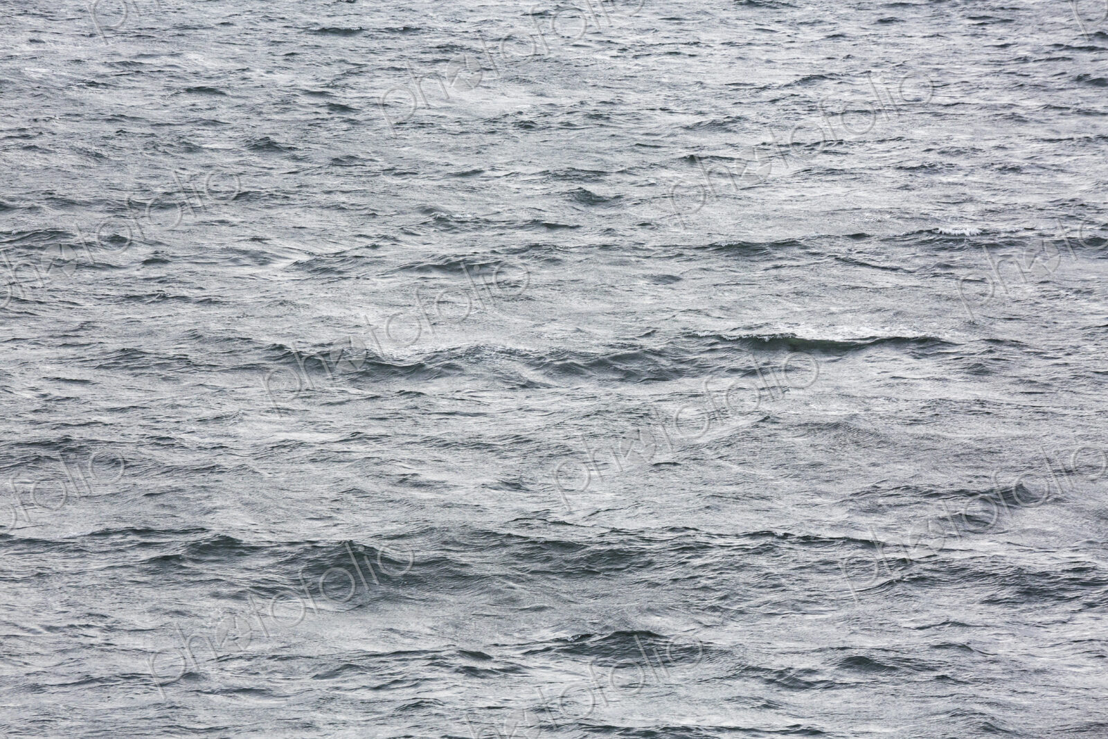 Rough water on Puget Sound, Seattle, WA USA