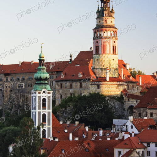 Round Tower at Cesky Krumlov Castle