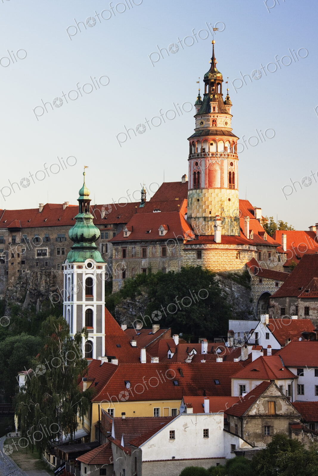 Round Tower at Cesky Krumlov Castle