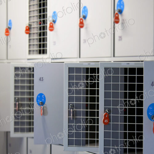 Row of Lockers Row of Lockers
