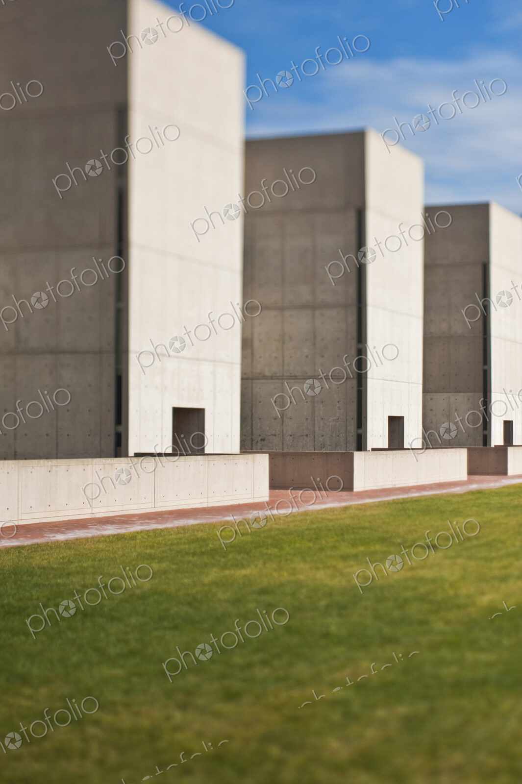 Row of Modern Buildings