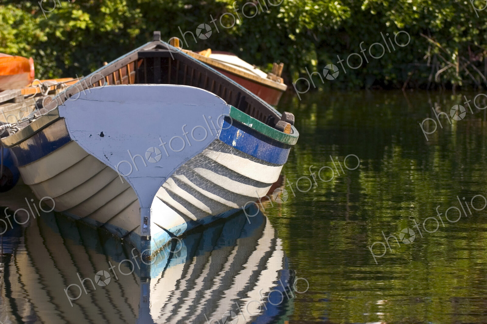 Rowboat in Water