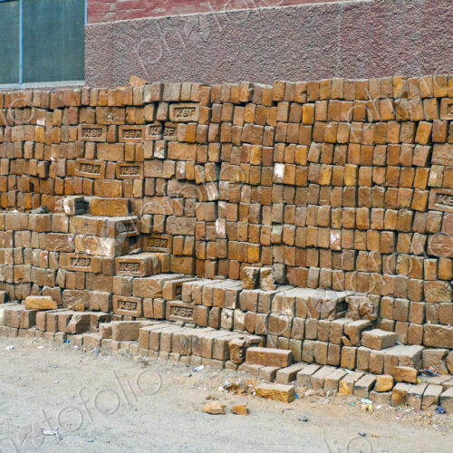 Rows of Brown Bricks