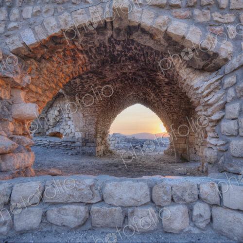 Ruins At Sunset Ruins At Sunset
