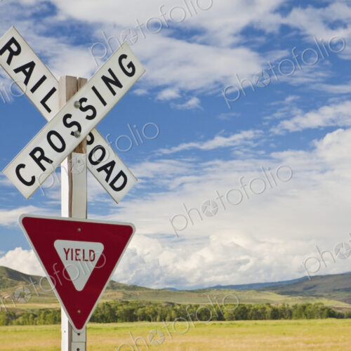 Rural Railroad Crossing