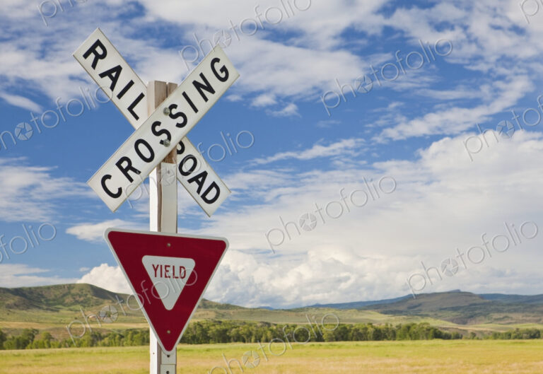 Rural Railroad Crossing