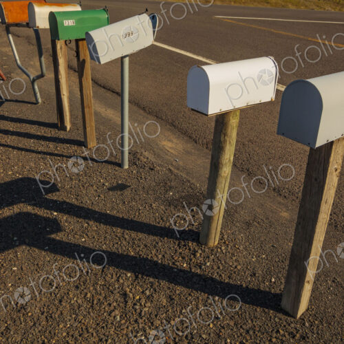Rural route mail boxes, Ritzville, WA USA