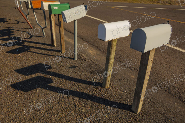 Rural route mail boxes, Ritzville, WA USA